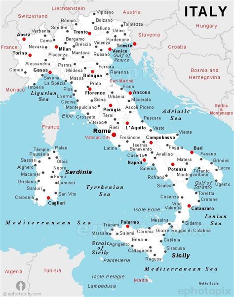 italy all city name list